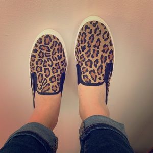 ASOS Leopard slide on shoes